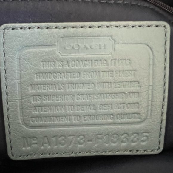 COACH Blue Large Handbag - Picture 5 of 6